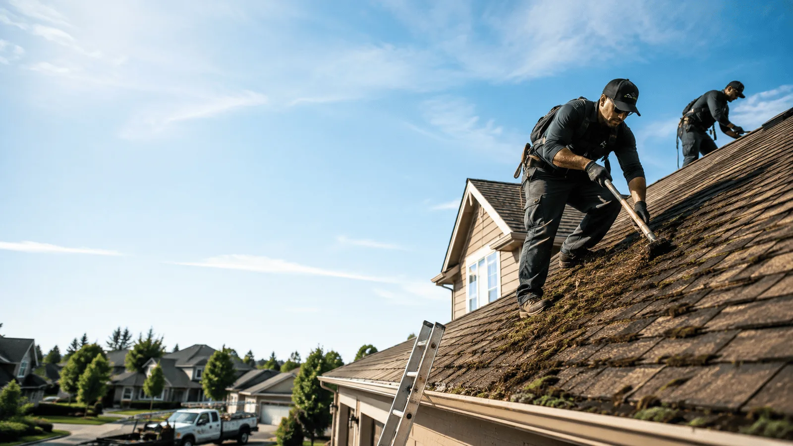 Roof Moss Removal in Watersmeet, MI near me